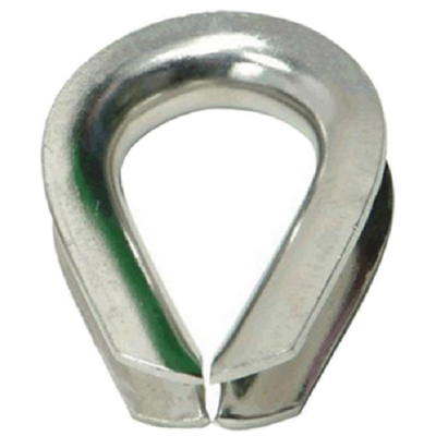 Dé standard de câble métallique G411 pour les garnitures à chaînes de fil 1/8in
