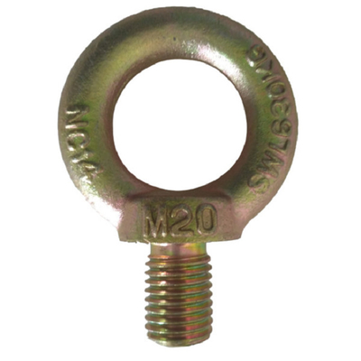 L'acier au carbone forgé galvanisé JIS1168 de boulon d'oeil a galvanisé le boulon d'oeil M5 - M100