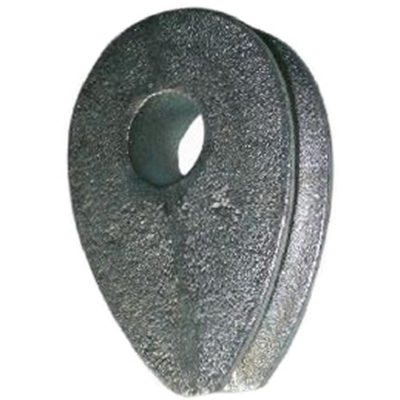 Dé solide M8 de Crosby de câble de câble métallique DIN3091 à Kg/Pc de M40 0,122 - 12,74