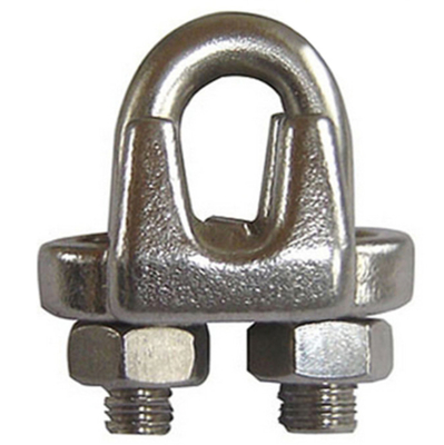 Laissez tomber le câble métallique forgé coupe la bride forgée par pouce de câble métallique 1/8 à 3-1/2