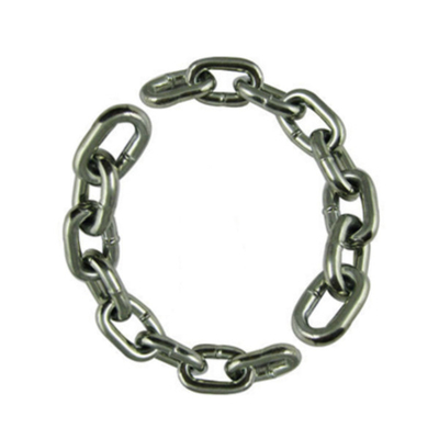 chaîne galvanisée par lien 8mm court DIN 5685 500N à chaînes - 21200N de 6mm