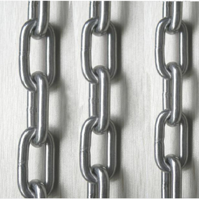 Maillon de chaîne poli d'acier inoxydable m2 à M22 304 304L