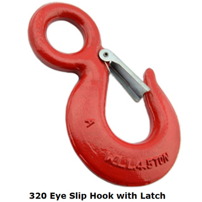 La couleur a peint le croc à échappement d'oeil de crochet de verrou de 320 chapes avec le verrou M16.5 - M90
