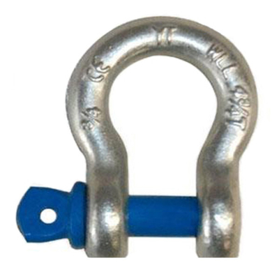 Ancre de Pin Type Shackle Screw Pin de vis forgée par baisse galvanisée 3/16 par pouce