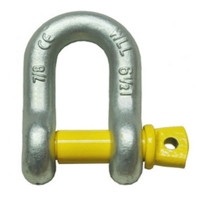 Acier allié galvanisé 1/4 par pouce Pin Chain Shackles ISO9001 de vis