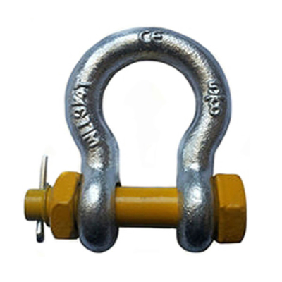 Vis galvanisée Pin Anchor Shackle G2130 de sécurité type boulon