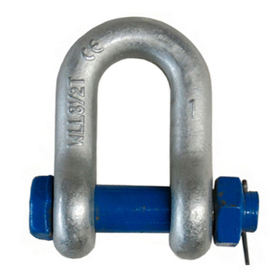 Pin galvanisé de boulon de Pin Chain Shackle With Safety de vis d'ancre du bateau G2150