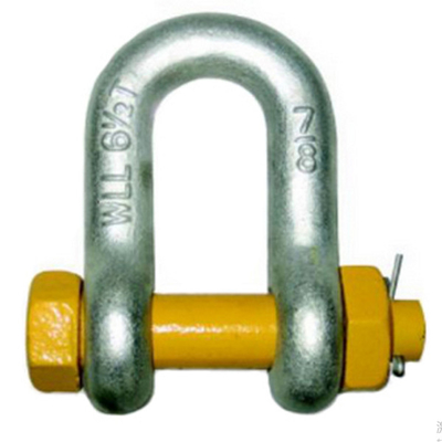 Pin galvanisé de boulon de Pin Chain Shackle With Safety de vis d'ancre du bateau G2150