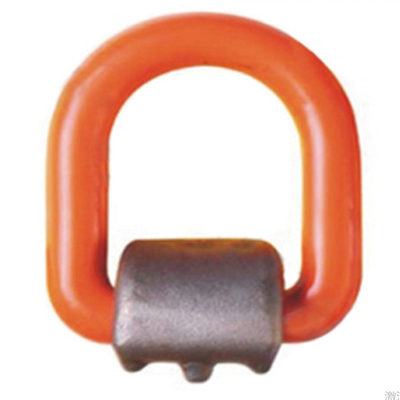 L'acier au carbone a forgé la soudure de D Ring Power Coated G80 dans des clips D avec l'enveloppe
