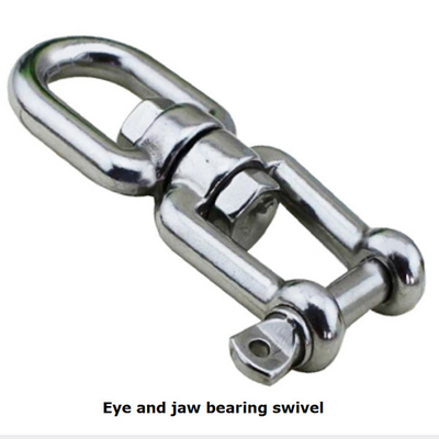 pivot de mâchoire d'oeil et de mâchoire de 6mm - de 19mm soutenant l'acier au carbone galvanisé de pivot