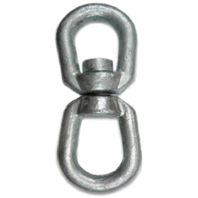 Pivot régulier de calage Crosby G402 d'acier au carbone du matériel 1/4in de corde galvanisée