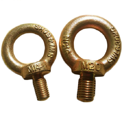 L'acier au carbone forgé galvanisé JIS1168 de boulon d'oeil a galvanisé le boulon d'oeil M5 - M100