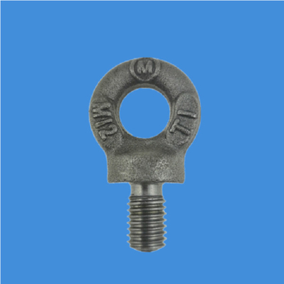 Boulon d'oeil forgé par acier au carbone galvanisé BS4278 - 3 oeils à queue filetée de dynamo