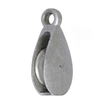 Poulie simple galvanisée 5T - 80T de corde de poulie de poulie de câble métallique