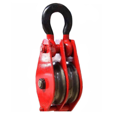 La puissance a enduit Marine Rigging Hardware double bloc de poulie de poulie de 12mm - de 42mm