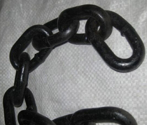 Chaîne galvanisée par 10mm galvanisée M4 - M22 0.35kg/M de chaîne DIN 5684
