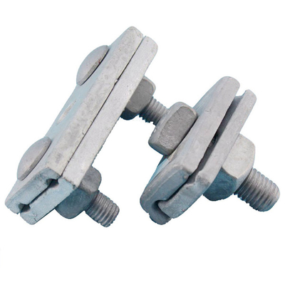 pièce forgéee chaude HDG Guy Wire Clamp extérieur de garnitures de ligne électrique d'acier au carbone