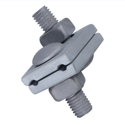 pièce forgéee chaude HDG Guy Wire Clamp extérieur de garnitures de ligne électrique d'acier au carbone