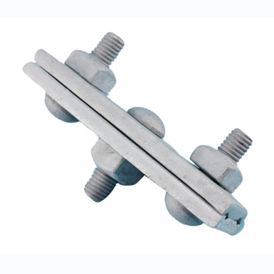 pièce forgéee chaude HDG Guy Wire Clamp extérieur de garnitures de ligne électrique d'acier au carbone