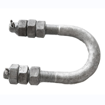Boulon en U des garnitures HDG de 35KN Electric Power 80MM - 140MM