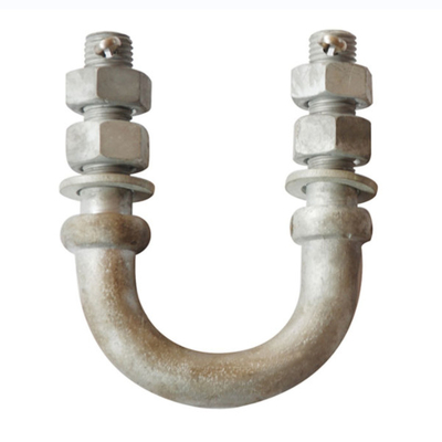 Boulon en U des garnitures HDG de 35KN Electric Power 80MM - 140MM