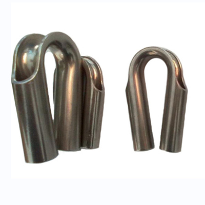Dé galvanisé plongé chaud de tube d'acier au carbone de dé de câble métallique 10 - 38mm